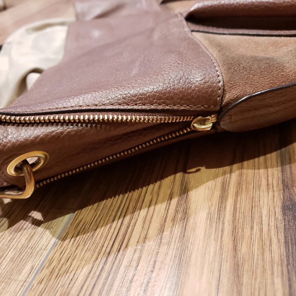 Chloé Brown Leather Shoulder Bag - Picture 11 of 12